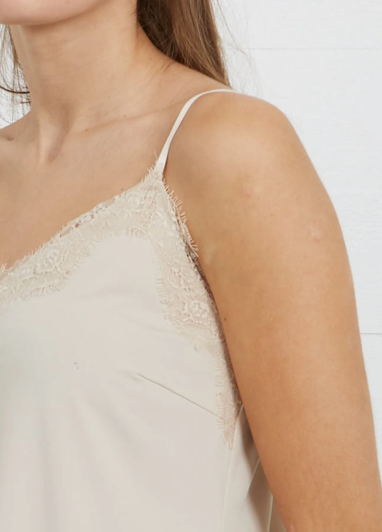 Kvinde Coster Copenhagen Toppe^Cc Heart Top Med Blonder