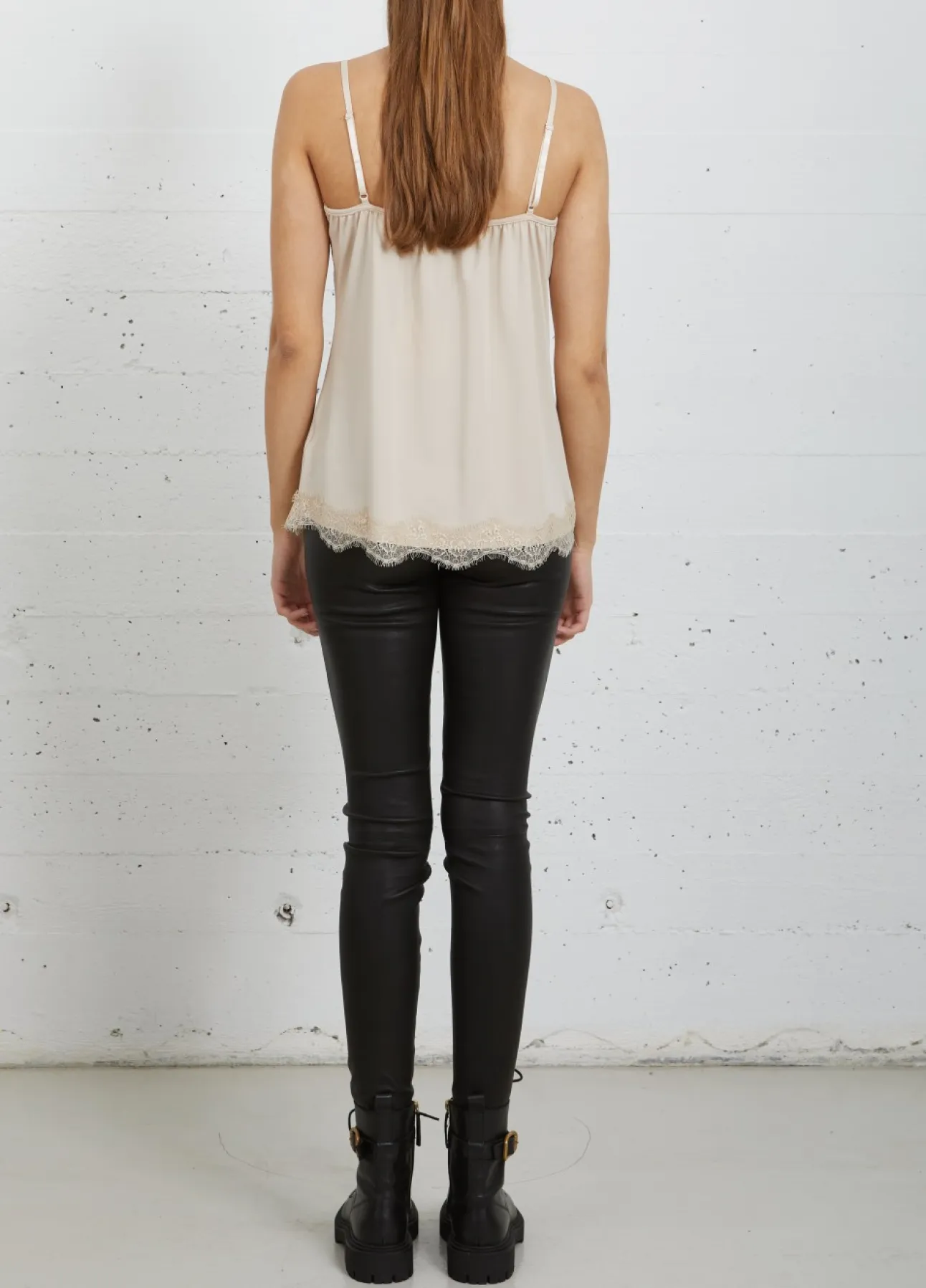 Kvinde Coster Copenhagen Toppe^Cc Heart Top Med Blonder