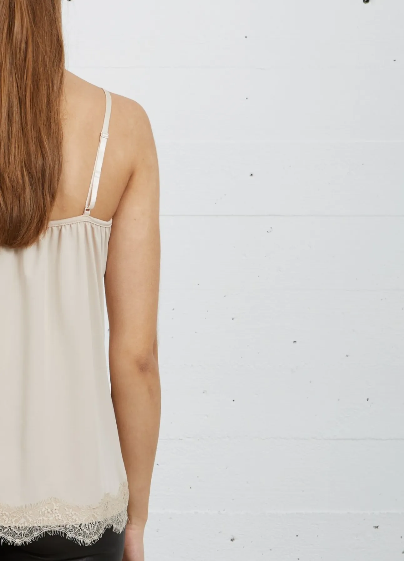 Kvinde Coster Copenhagen Toppe^Cc Heart Top Med Blonder