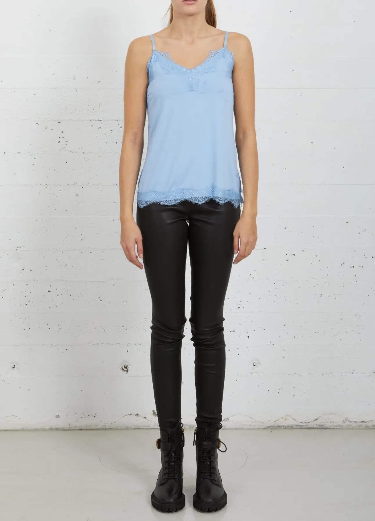 Kvinde Coster Copenhagen Toppe^Cc Heart Top Med Blonder