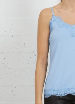 Kvinde Coster Copenhagen Toppe^Cc Heart Top Med Blonder