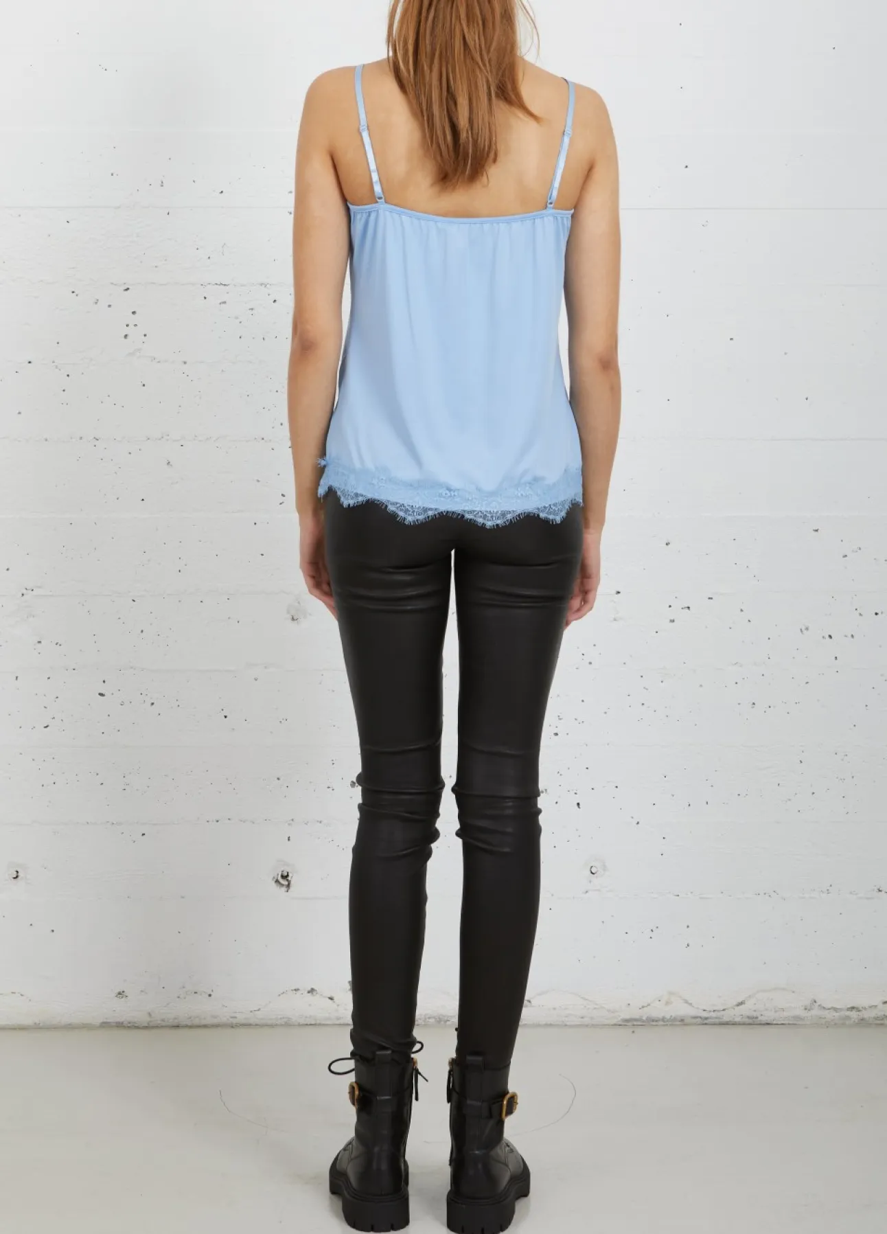 Kvinde Coster Copenhagen Toppe^Cc Heart Top Med Blonder