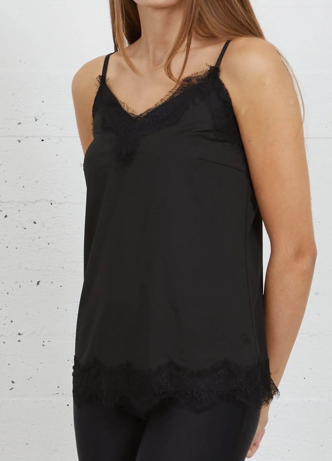 Kvinde Coster Copenhagen Toppe^Cc Heart Top Med Blonder