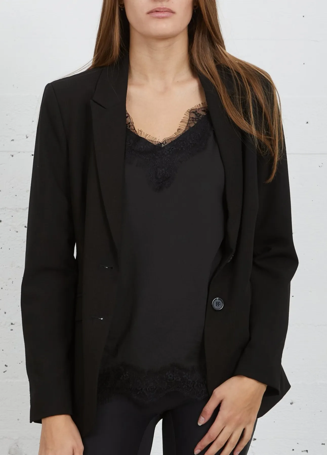 Kvinde Coster Copenhagen Toppe^Cc Heart Top Med Blonder