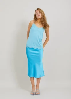 Kvinde Coster Copenhagen Toppe^Cc Heart Top Med Blonder