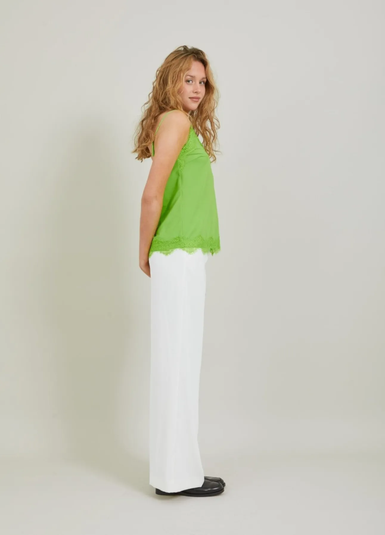 Kvinde Coster Copenhagen Toppe^Cc Heart Top Med Blonder