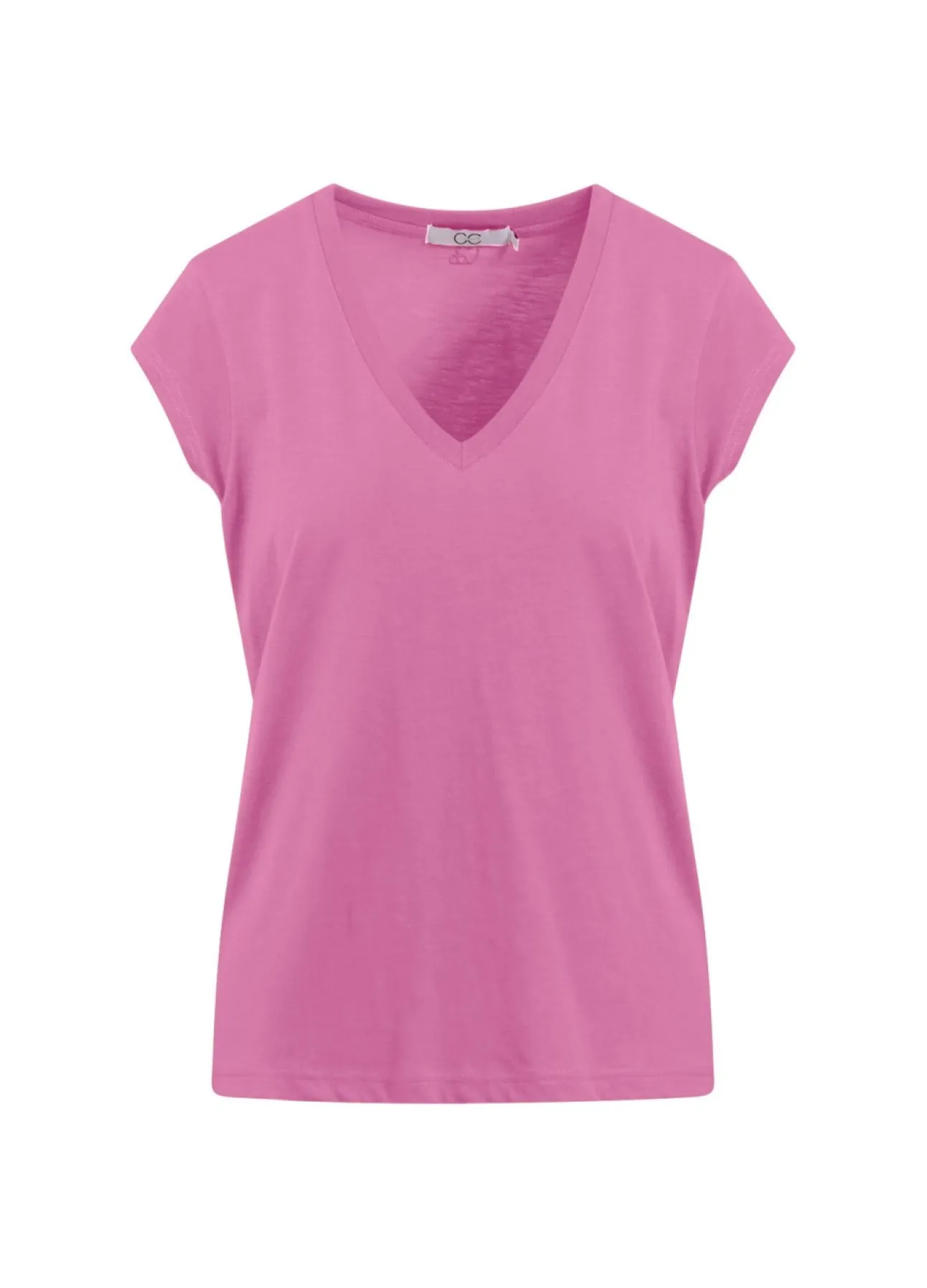 Kvinde Coster Copenhagen T-Shirts^Cc Heart T-Shirt Med V-Hals
