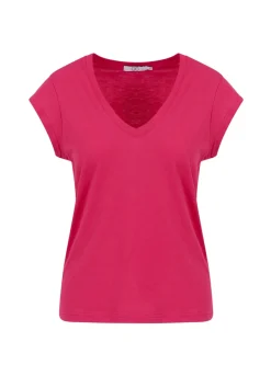 Kvinde Coster Copenhagen T-Shirts^Cc Heart T-Shirt Med V-Hals