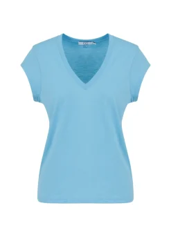 Kvinde Coster Copenhagen T-Shirts^Cc Heart T-Shirt Med V-Hals
