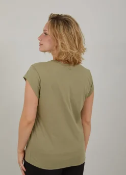 Kvinde Coster Copenhagen T-Shirts^Cc Heart T-Shirt Med V-Hals