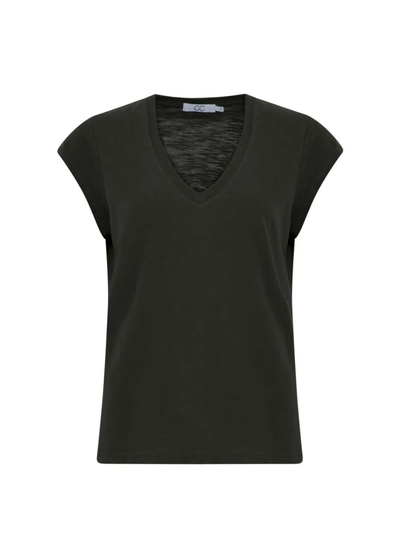 Kvinde Coster Copenhagen T-Shirts^Cc Heart T-Shirt Med V-Hals