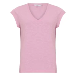 Kvinde Coster Copenhagen T-Shirts^Cc Heart T-Shirt Med V-Hals