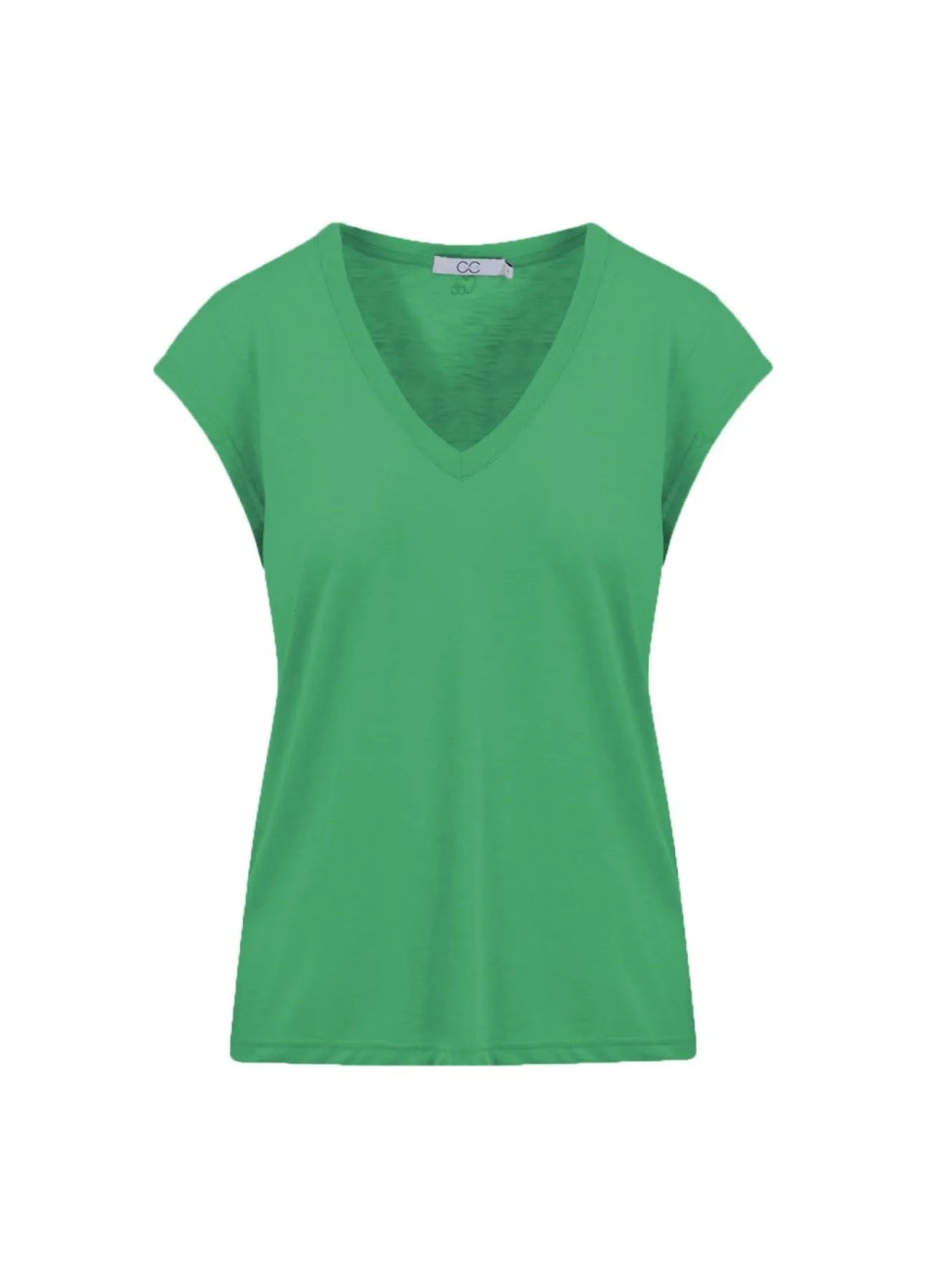 Kvinde Coster Copenhagen T-Shirts^Cc Heart T-Shirt Med V-Hals