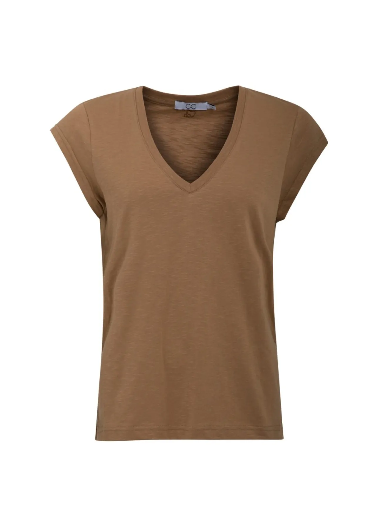 Kvinde Coster Copenhagen T-Shirts^Cc Heart T-Shirt Med V-Hals