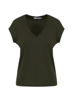 Kvinde Coster Copenhagen T-Shirts^Cc Heart T-Shirt Med V-Hals