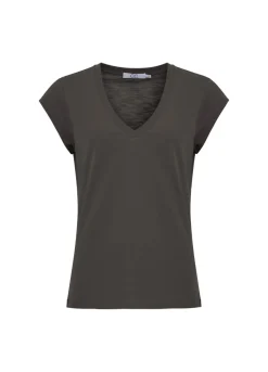 Kvinde Coster Copenhagen T-Shirts^Cc Heart T-Shirt Med V-Hals