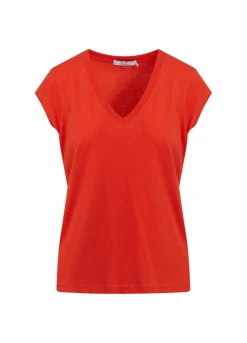 Kvinde Coster Copenhagen T-Shirts^Cc Heart T-Shirt Med V-Hals