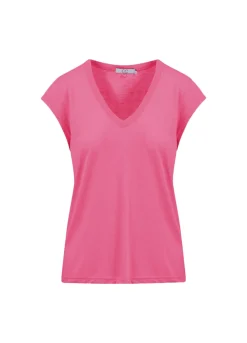 Kvinde Coster Copenhagen T-Shirts^Cc Heart T-Shirt Med V-Hals