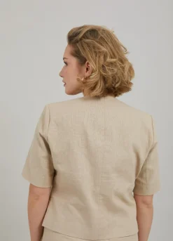 Kvinde Coster Copenhagen Blazers^Cropped Blazer M. Korteaermer