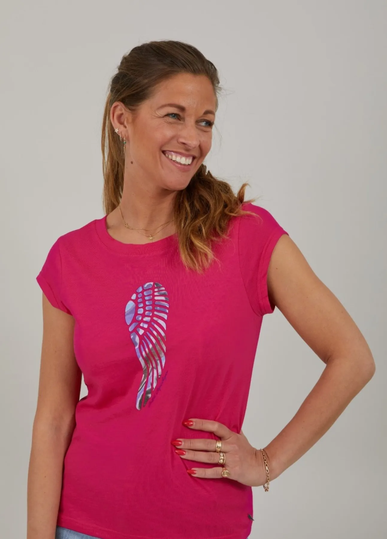 Kvinde Coster Copenhagen T-Shirts^Flow Wing T-Shirt