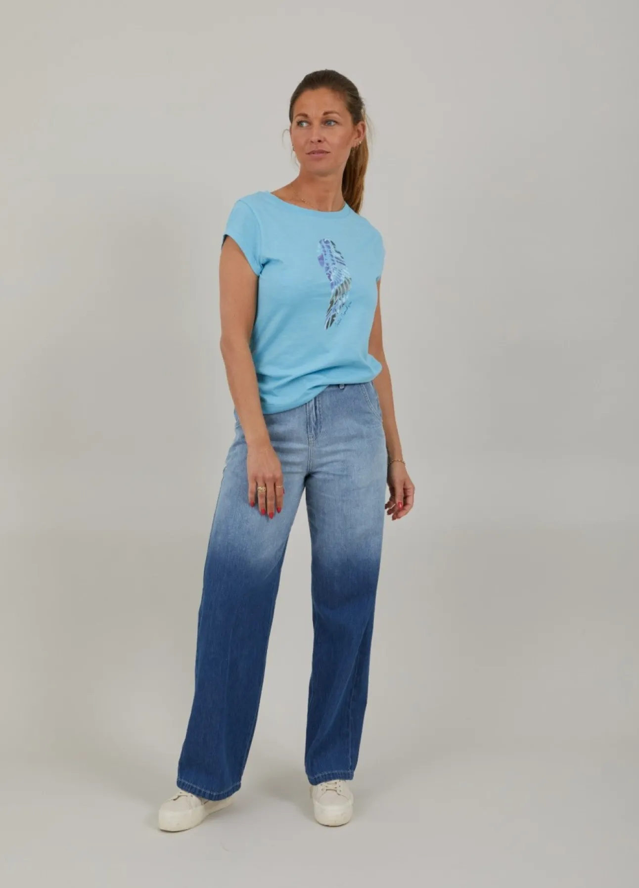 Kvinde Coster Copenhagen T-Shirts^Flow Wing T-Shirt