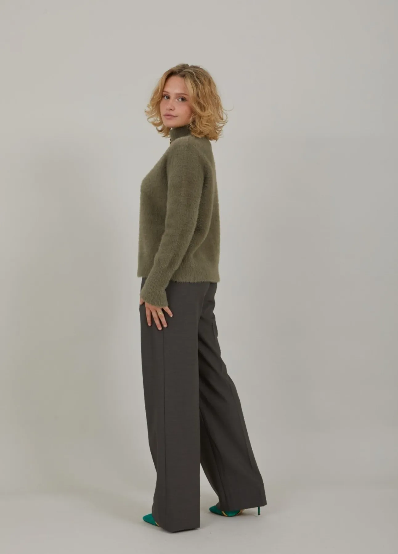Kvinde Coster Copenhagen Strik^Fluffy Strik Cardigan