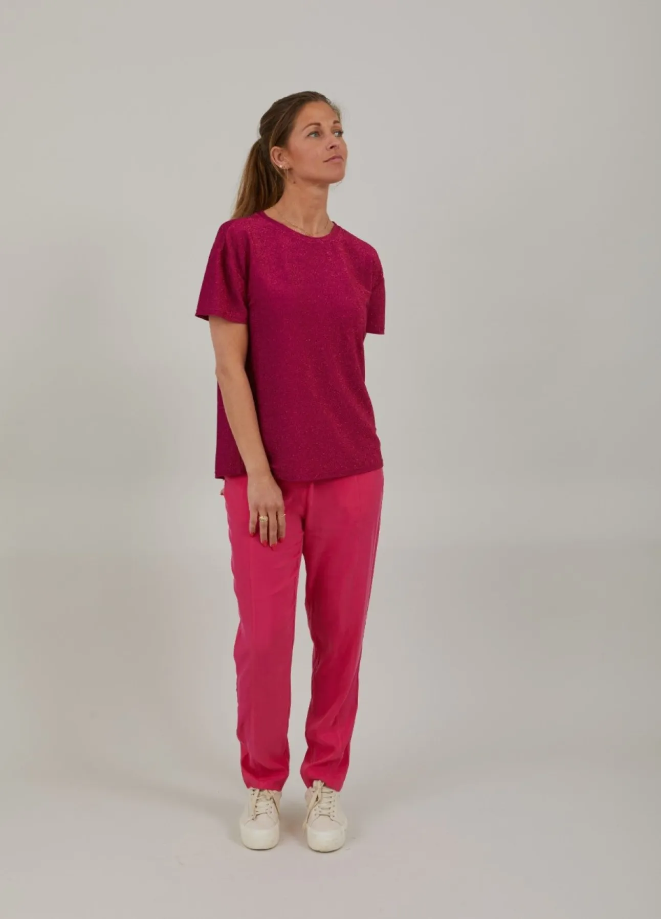 Kvinde Coster Copenhagen Toppe^Glimmer T-Shirt