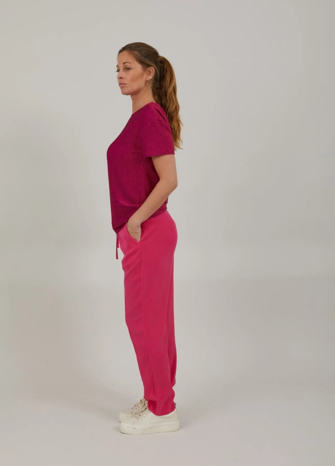 Kvinde Coster Copenhagen Toppe^Glimmer T-Shirt