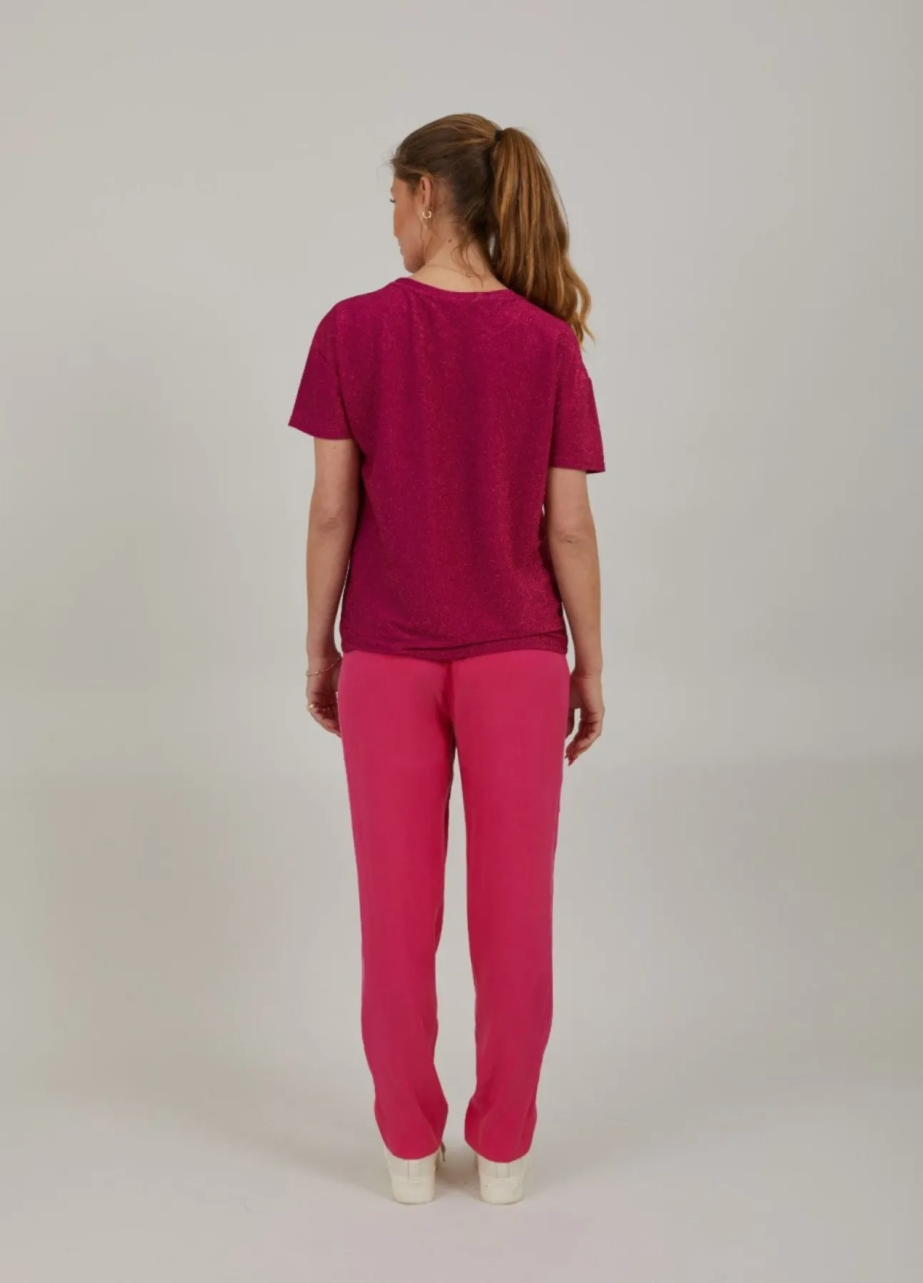 Kvinde Coster Copenhagen Toppe^Glimmer T-Shirt