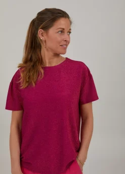 Kvinde Coster Copenhagen Toppe^Glimmer T-Shirt