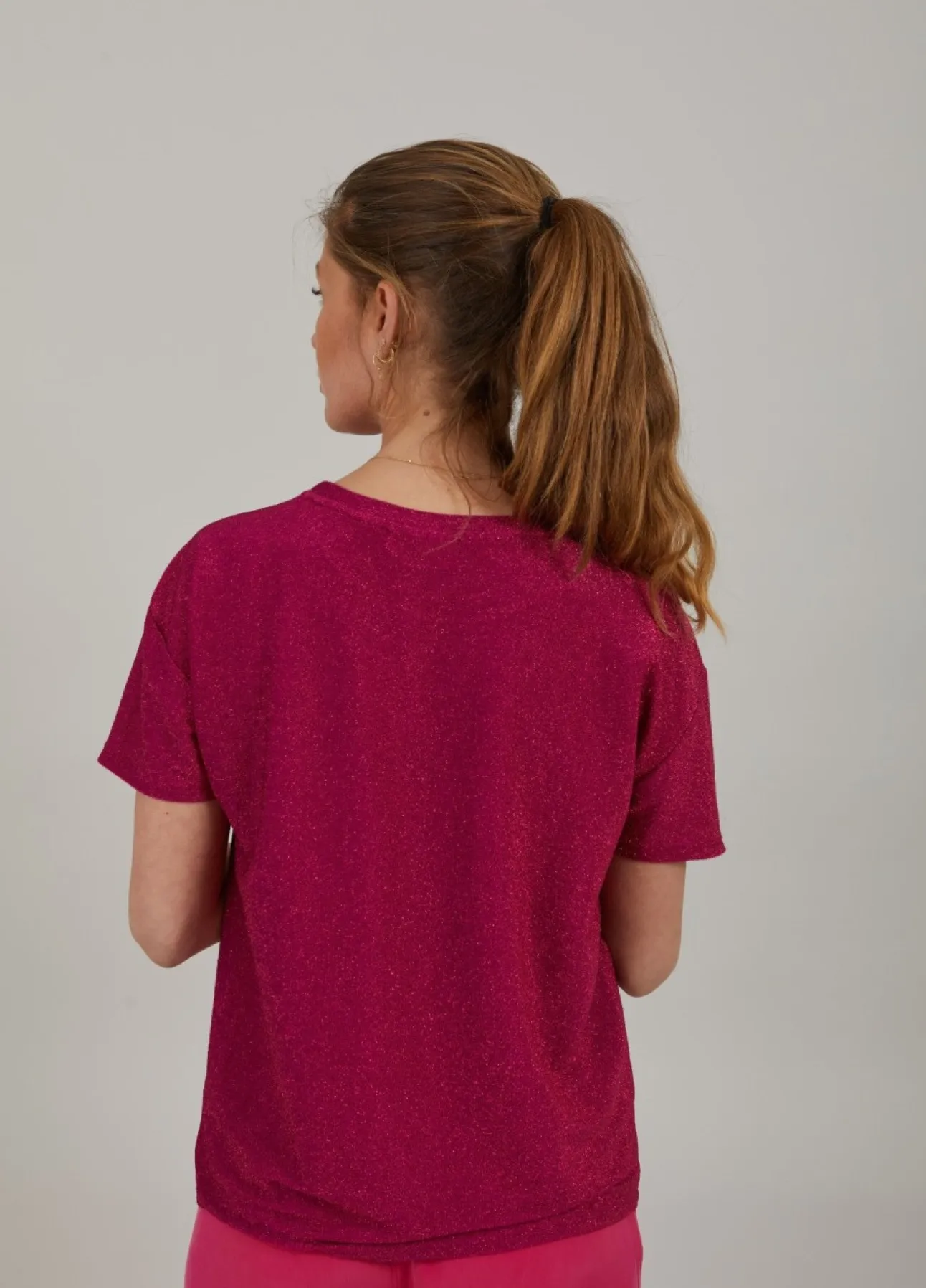 Kvinde Coster Copenhagen Toppe^Glimmer T-Shirt