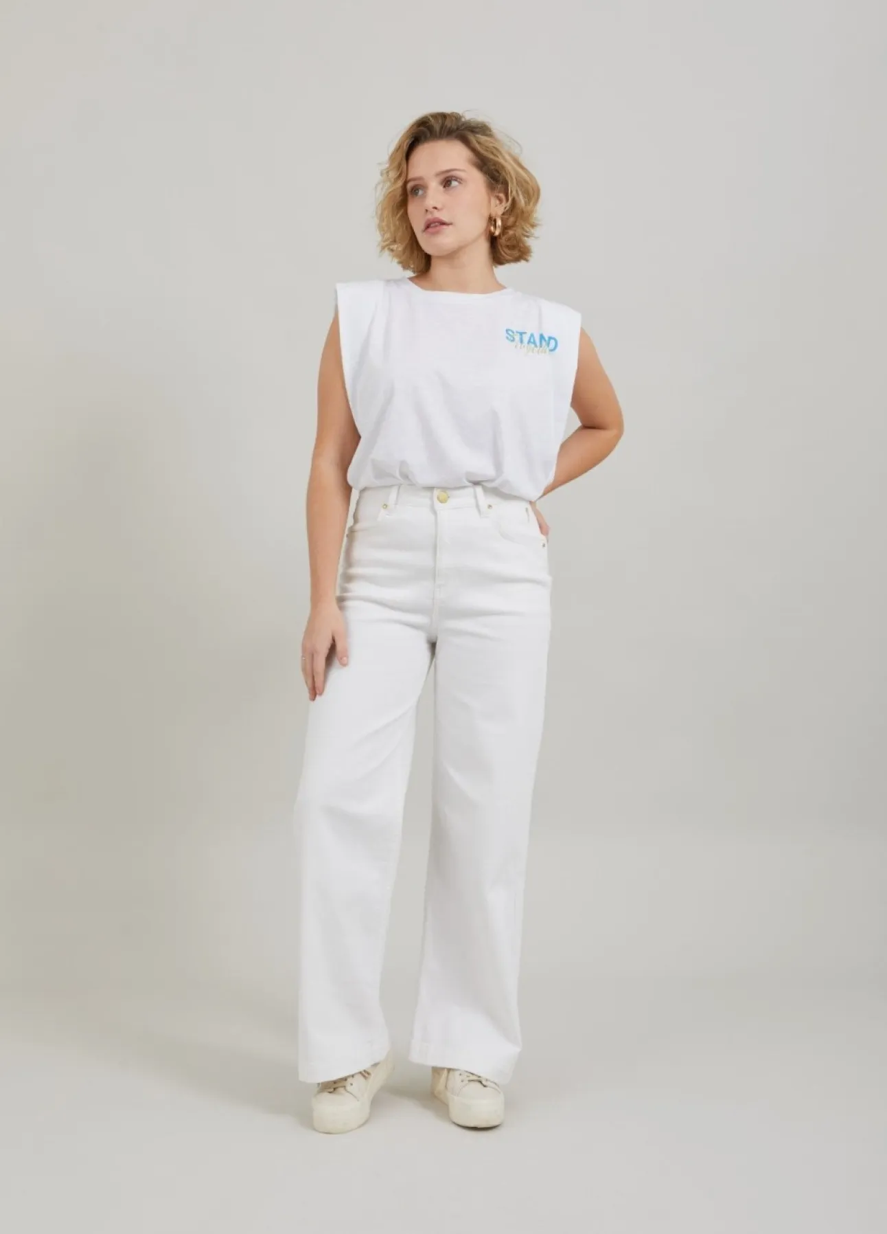 Kvinde Coster Copenhagen Bukser^Hojtaljede Jeans