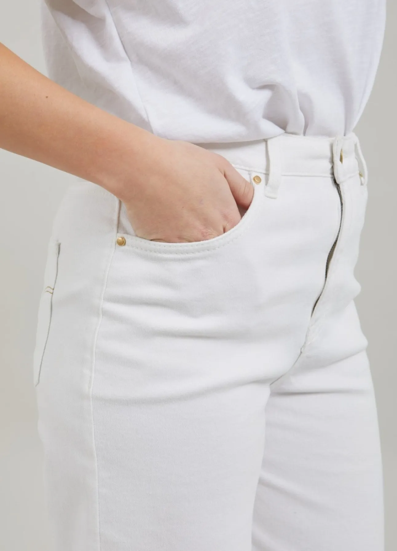 Kvinde Coster Copenhagen Bukser^Hojtaljede Jeans
