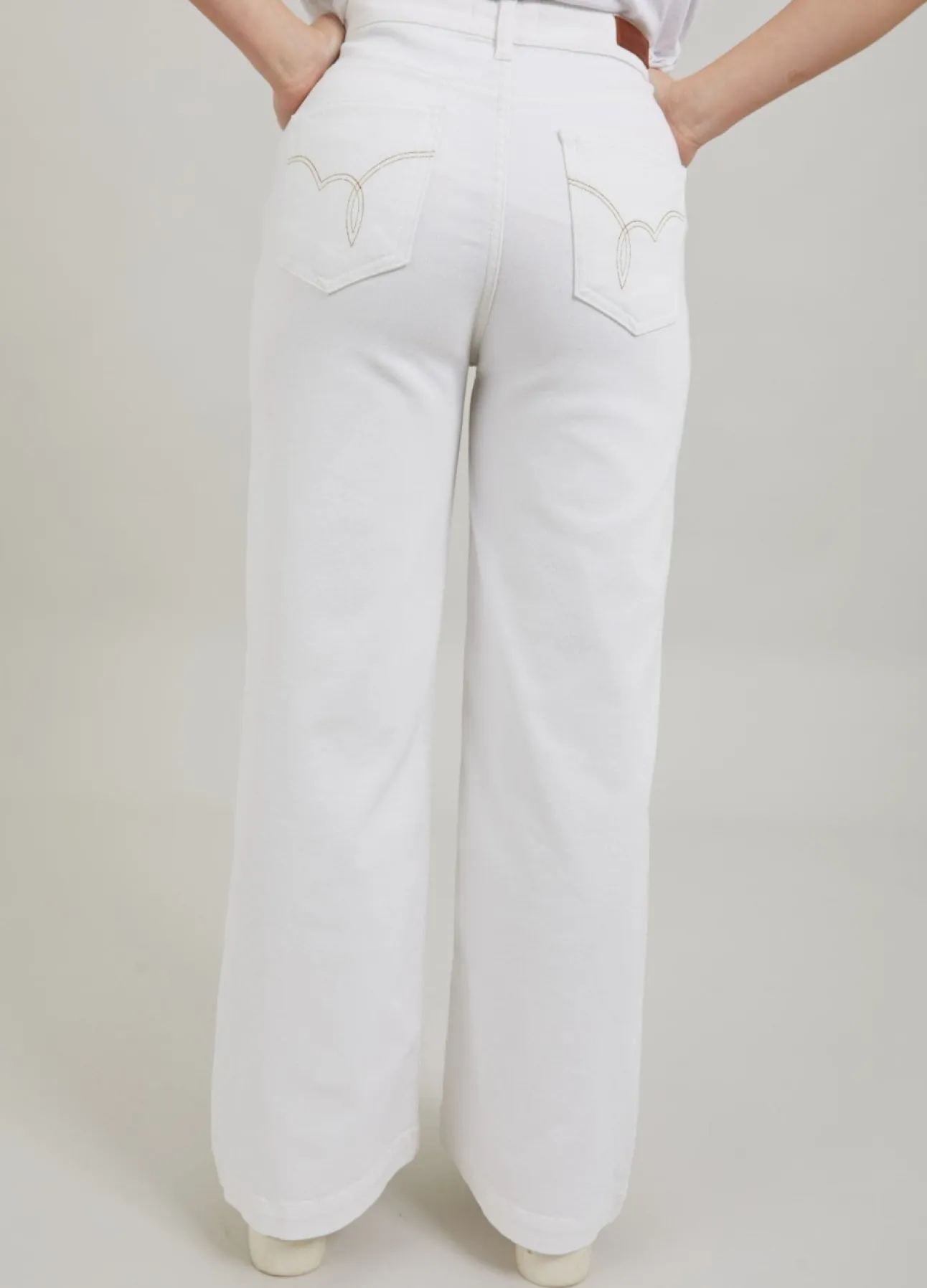 Kvinde Coster Copenhagen Bukser^Hojtaljede Jeans