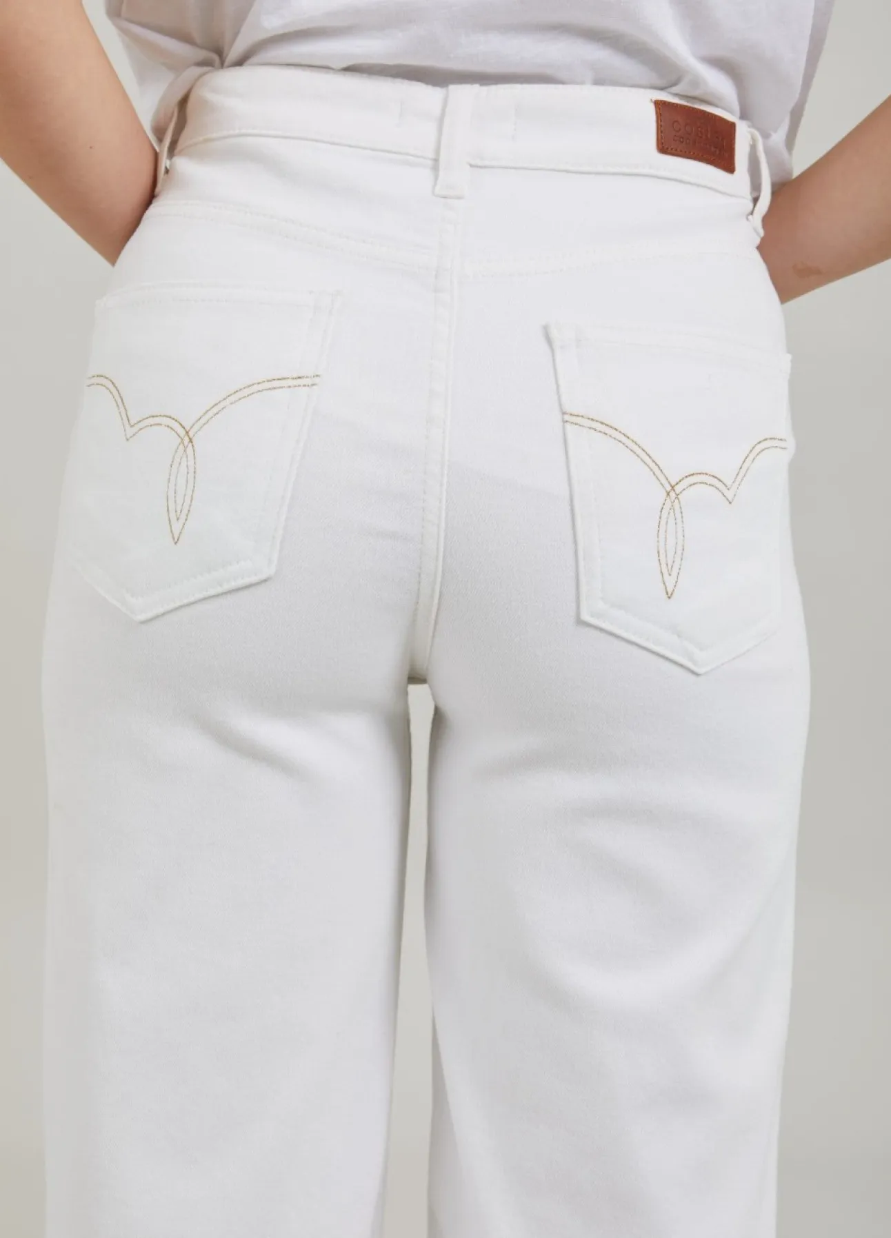 Kvinde Coster Copenhagen Bukser^Hojtaljede Jeans