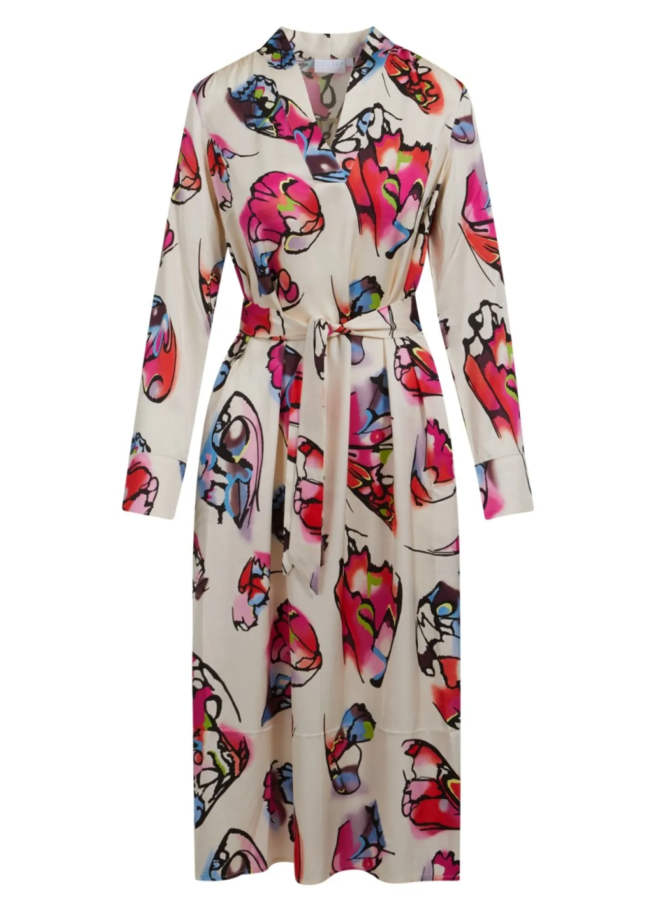 Kvinde Coster Copenhagen Kjoler^Kjole M. Butterfly Print