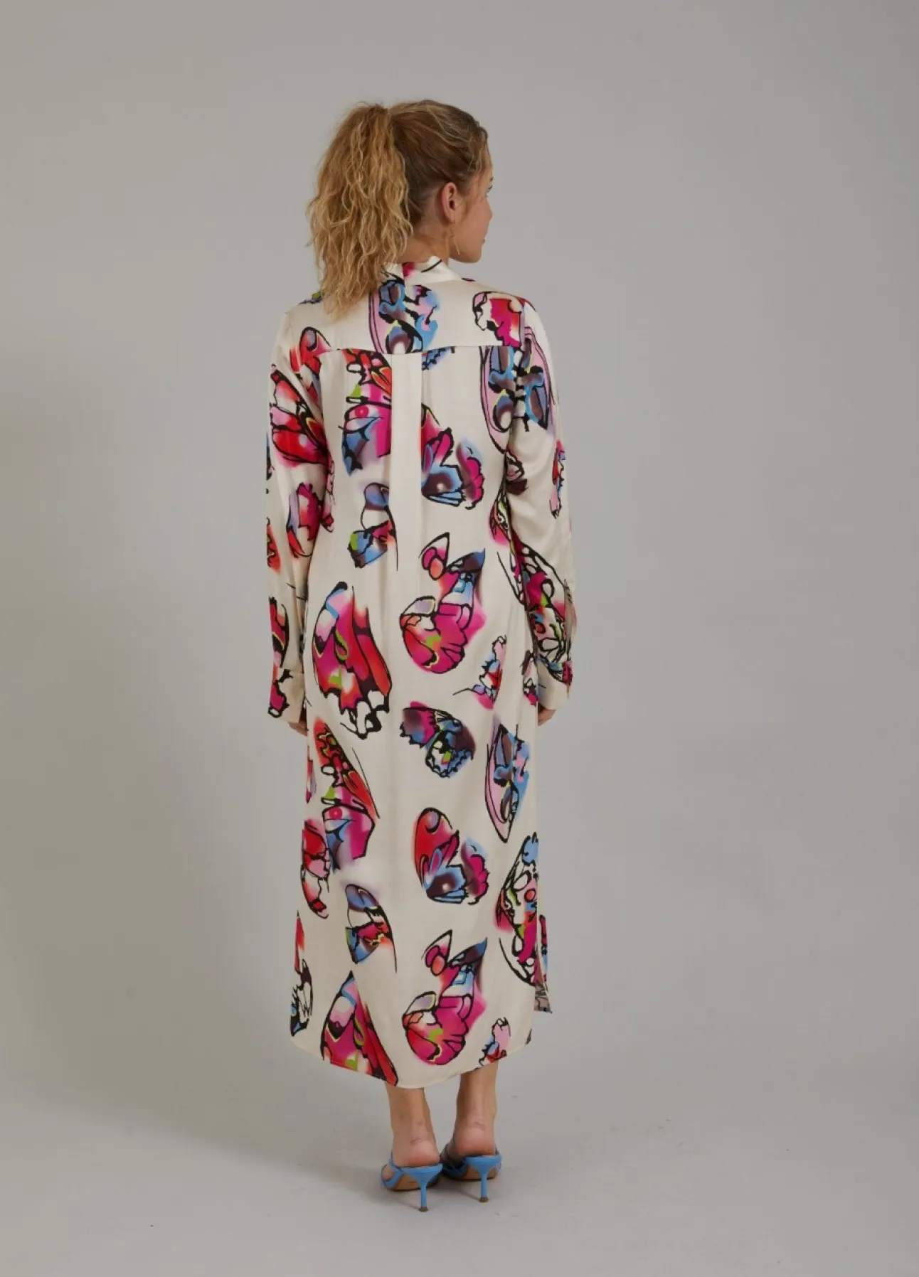 Kvinde Coster Copenhagen Kjoler^Kjole M. Butterfly Print