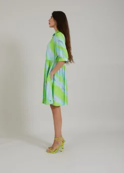 Kvinde Coster Copenhagen Kjoler^Kjole M. Faded Stripe Print