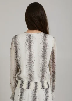 Kvinde Coster Copenhagen Kjoler^Kjole M. Stripe Splash Print