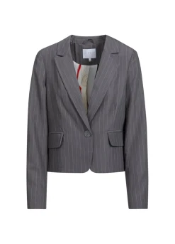 Kvinde Coster Copenhagen Blazers^Kort Blazer M. Nalestriber