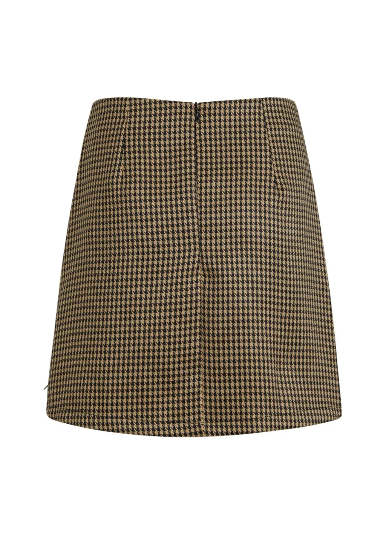 Kvinde Coster Copenhagen Nederdele^Kort Nederdel I Houndstooth
