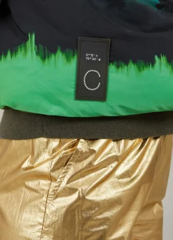 Kvinde Coster Copenhagen Jakker Og Frakker^Kort Vest I Magic Forest Print