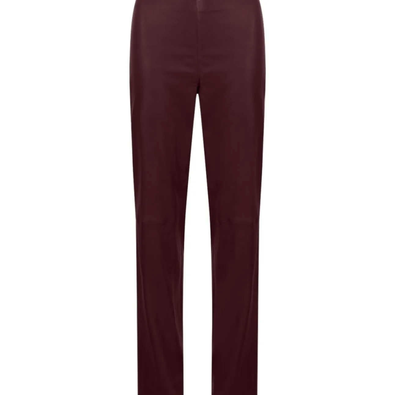 Kvinde Coster Copenhagen Bukser^Lange Læder Leggins M. Udvidet Ben
