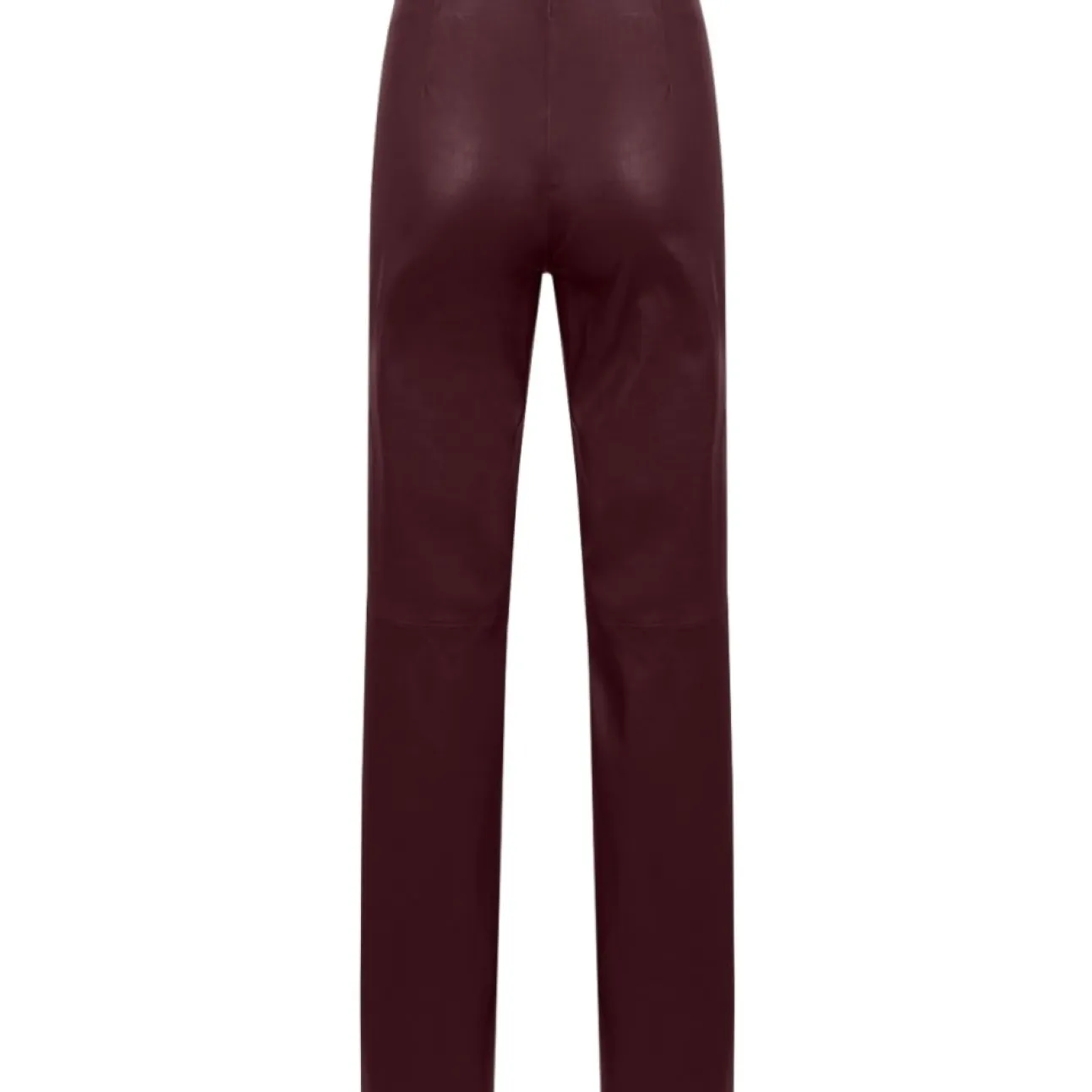 Kvinde Coster Copenhagen Bukser^Lange Læder Leggins M. Udvidet Ben