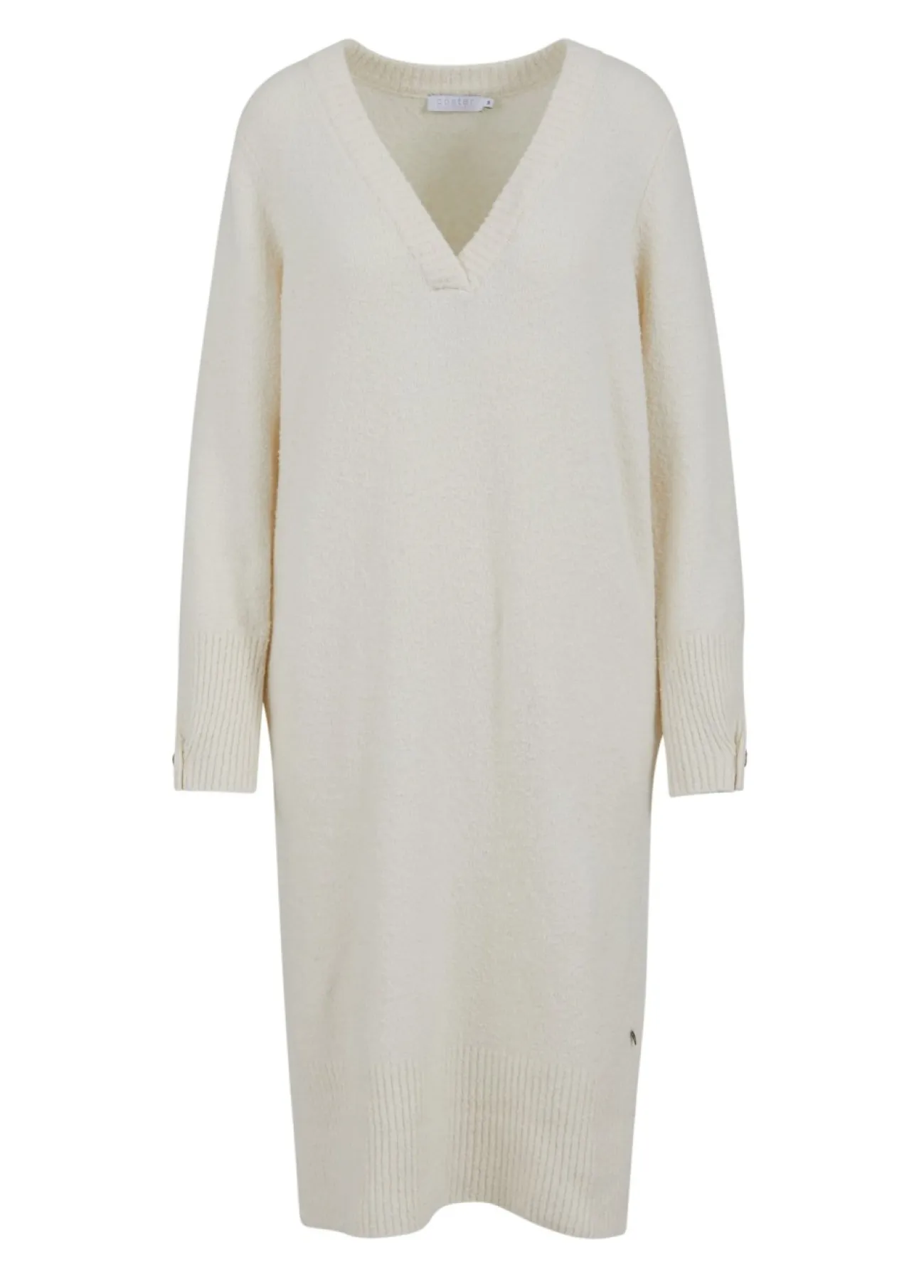 Kvinde Coster Copenhagen Strik^Seawool Boucle Lang Strik