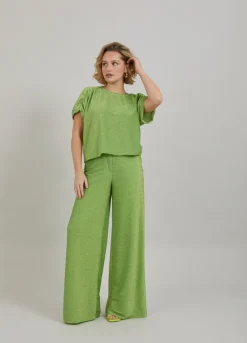 Kvinde Coster Copenhagen Skjorter Og Bluser^Shimmer Top M. Samlinger Pa Aermet