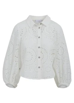 Kvinde Coster Copenhagen Skjorter Og Bluser^Skjorte I Broderi Anglaise