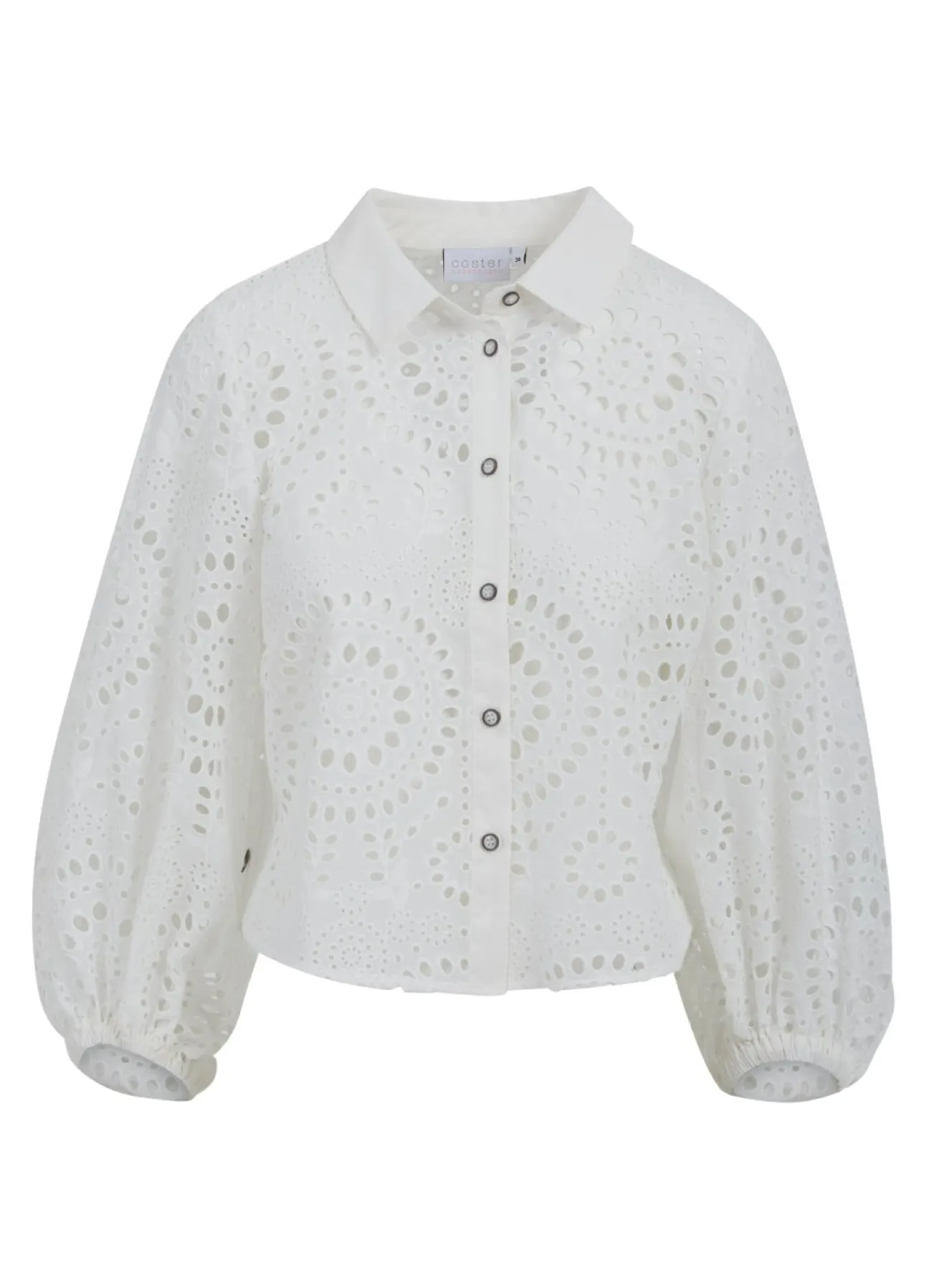 Kvinde Coster Copenhagen Skjorter Og Bluser^Skjorte I Broderi Anglaise