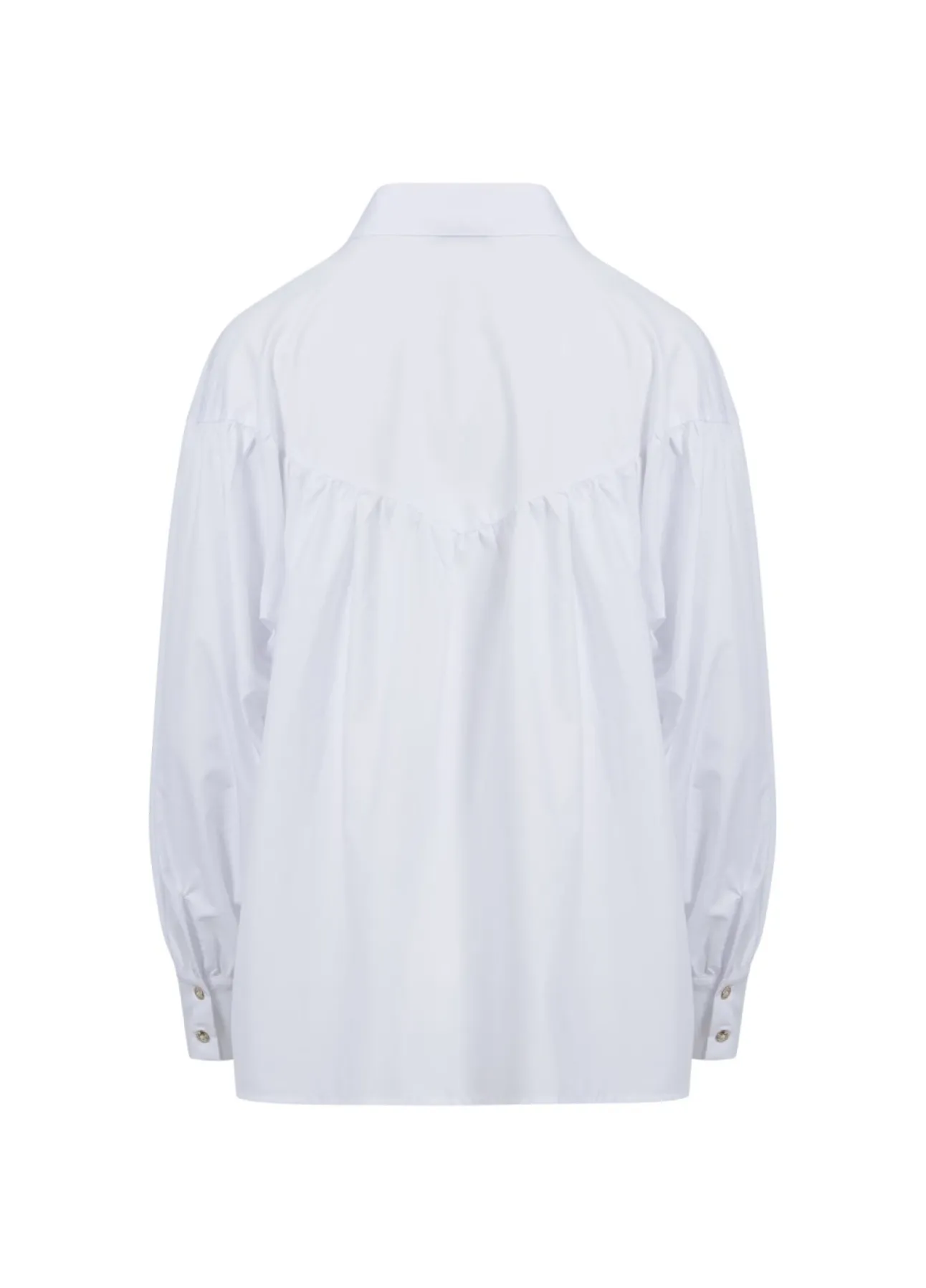 Kvinde Coster Copenhagen Skjorter Og Bluser^Skjorte M. Bokset Pasform Og Broderinger
