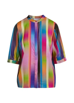 Kvinde Coster Copenhagen Skjorter Og Bluser^Skjorte M. Faded Stripe Print